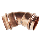 Copper Press Elbow 45 Degree FF